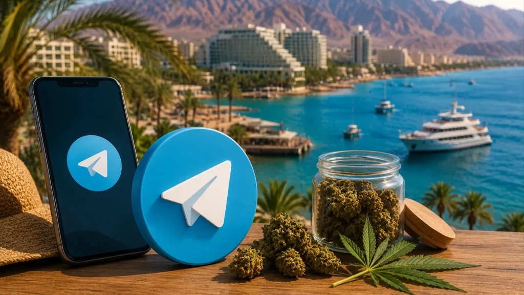 Telegrass Eilat post
