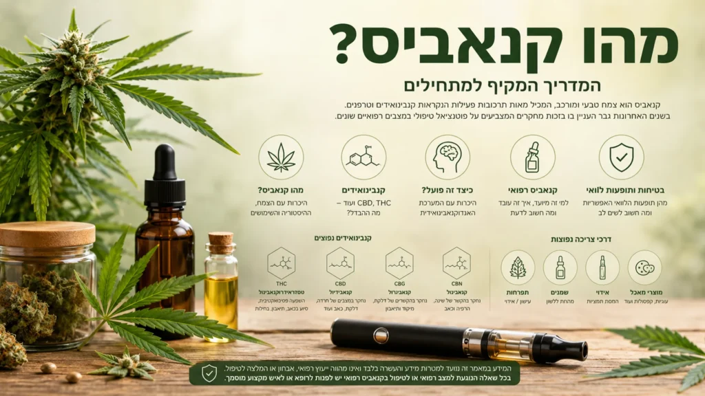 תמונת כתבה - מהו קאנביס