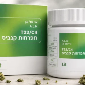 איי אל אן (A.L.N) - זן קנאביס רפואי אינדיקה T22/C4