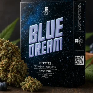 Blue Dream (בלו דרים) מבית Canndoc Craft - זן קנאביס רפואי היברידי T20/C4