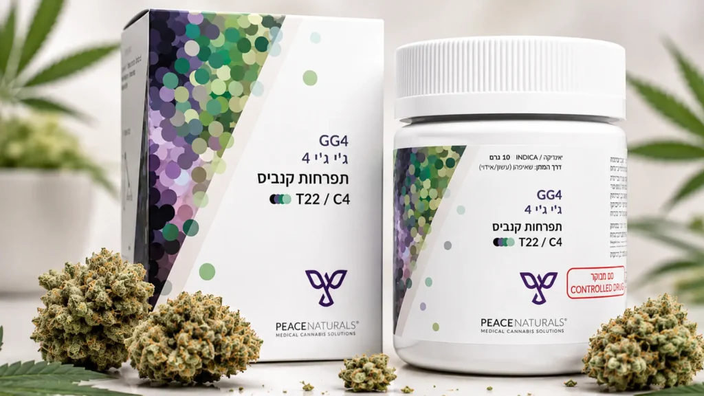 ג׳י.ג׳י.פור (GG4) - זן קנאביס רפואי T22/C4