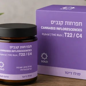 Solo Dito (סולו דיטו) של SOLO זן קנאביס רפואי הייבריד T22/C4