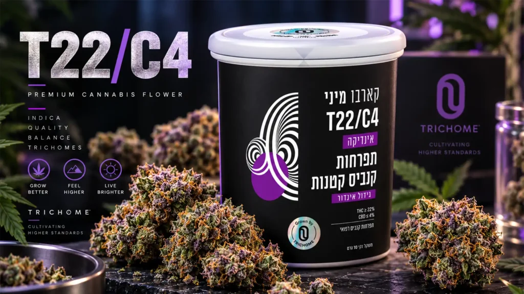 קארבו מיני (Carbon Fiber) של Trichome - תפרחות Mini Buds בקטגוריית T22/C4