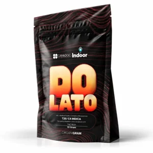 אריזת דולאטו T20/C4 מבית Canndoc Indoor תפרחת קנאביס רפואי אינדיקה