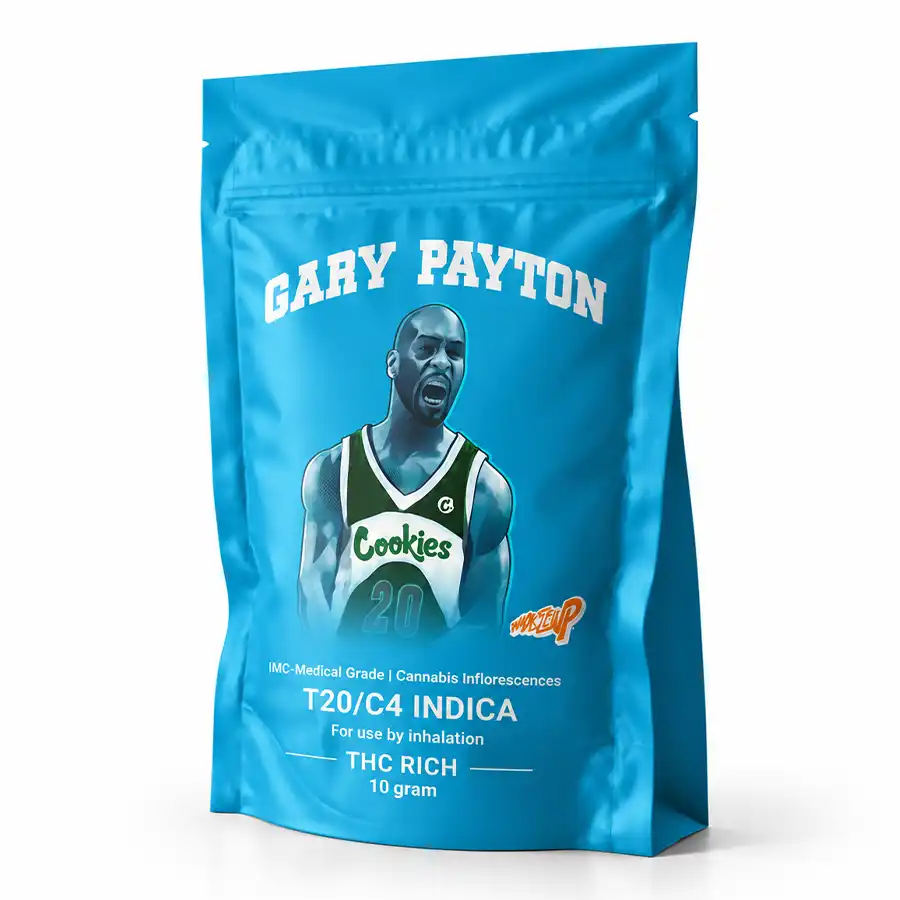 אריזת קנאביס רפואי Gary Payton של קנדוק בקטגוריית T20/C4 אינדיקה.