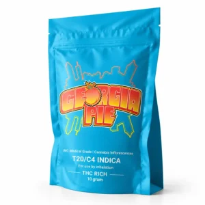 אריזת קנאביס רפואי Georgia Pie של קנדוק מסדרת Cookies בקטגוריית T20/C4 אינדיקה.