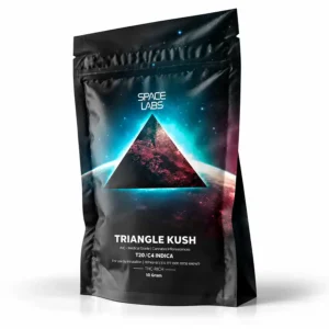 אריזת Triangle Kush T20/C4 מבית Space Labs תפרחת קנאביס רפואי אינדיקה